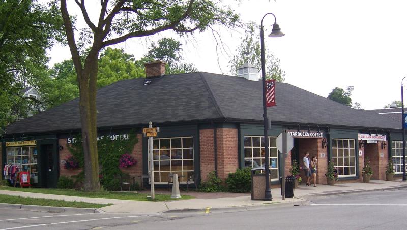 Starbucks Coffee Building